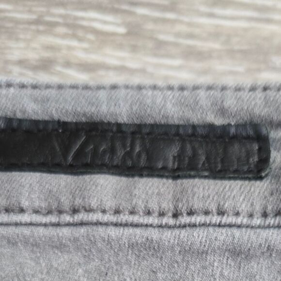 VERSACE 19V69 ABBIGLIAMENTO SPORTIVO  gray jeans size 4 / 27  19-69 - Picture 12 of 12